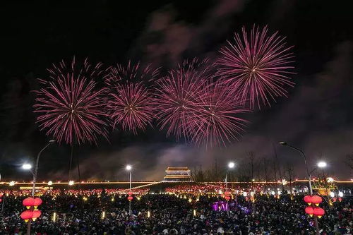 航拍全国各地除夕夜烟花秀，璀璨绽放，共赏盛世繁华